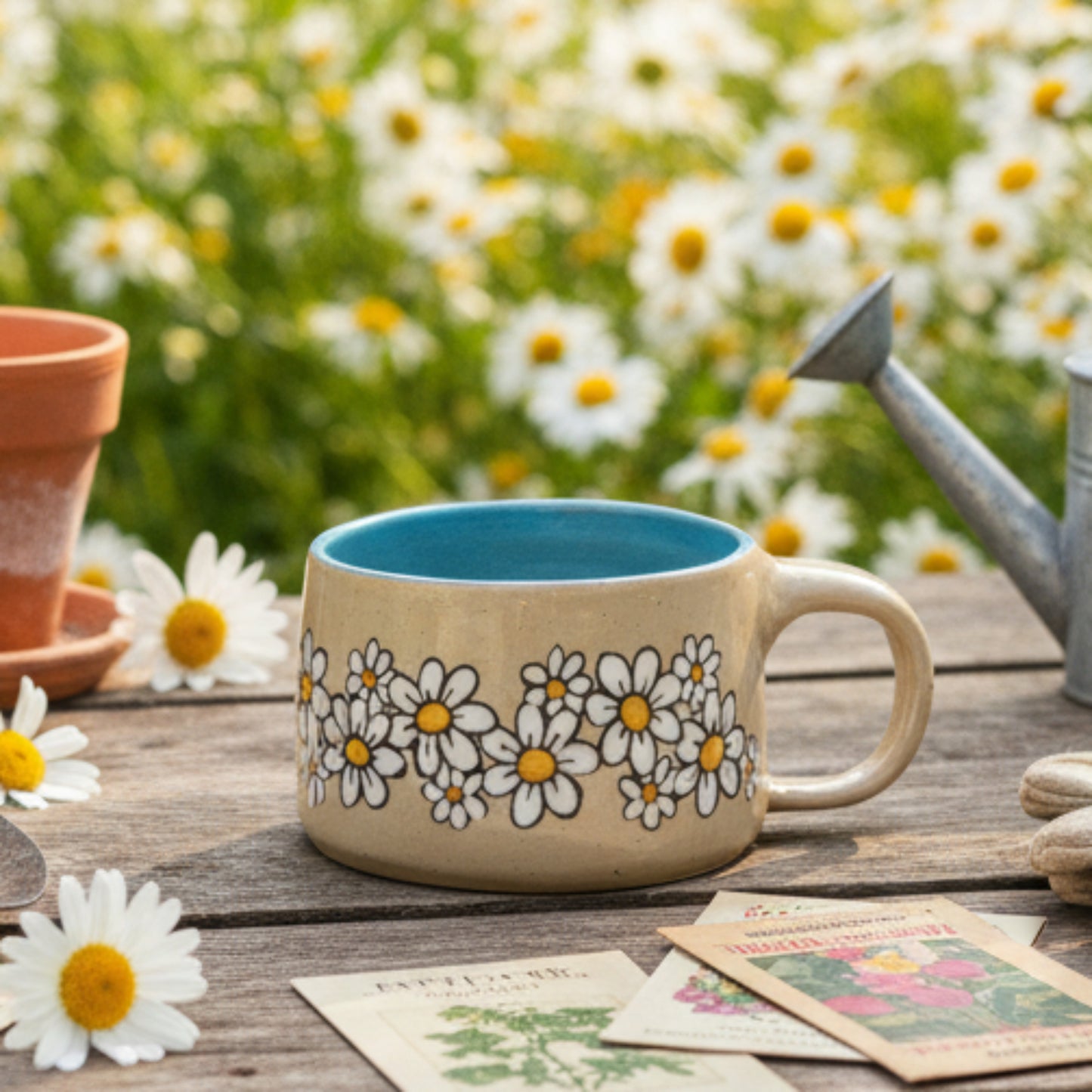 Daisy Chain Cappuccino Cup
