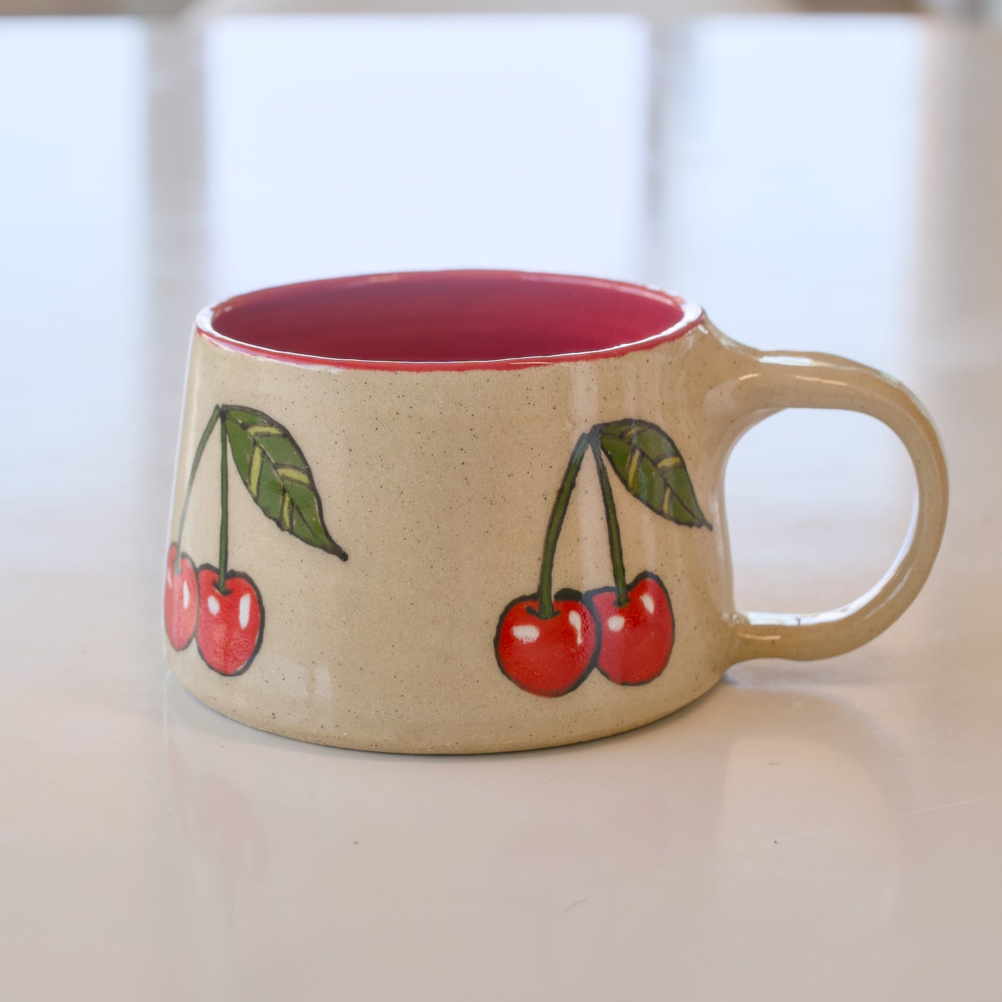 Homestead Cherry Cappuccino Cup 12 oz