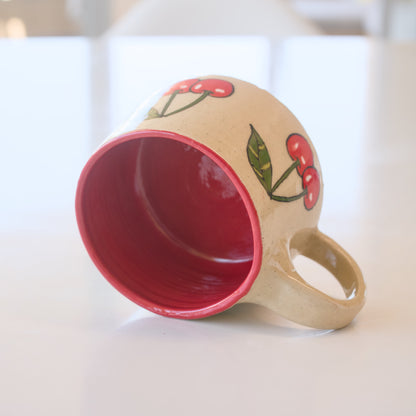 Homestead Cherry Cappuccino Cup 12 oz