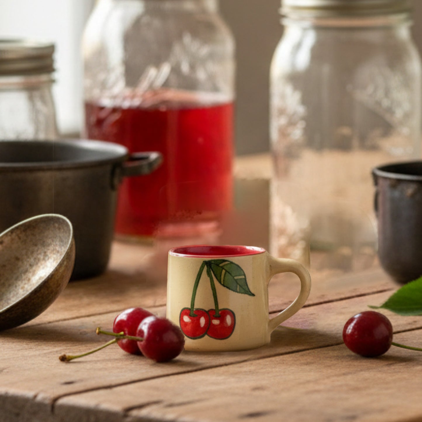 Homestead Cherry Espresso Cup