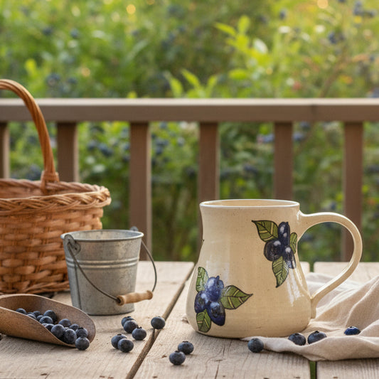 The  Blueberry Meadow Mug