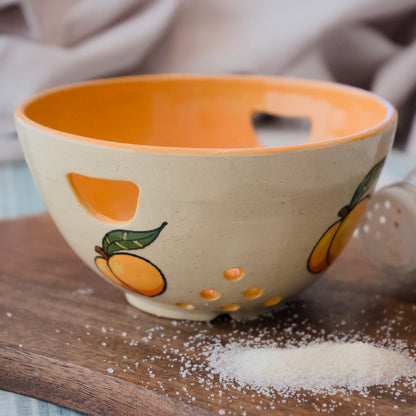 Heritage Peach Colander