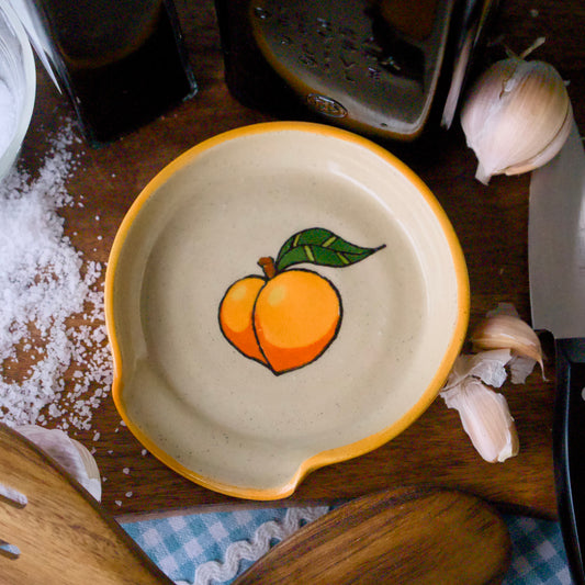 Heritage Peach Spoon Rest