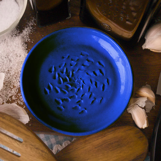 Midnight Indigo Garlic Grater