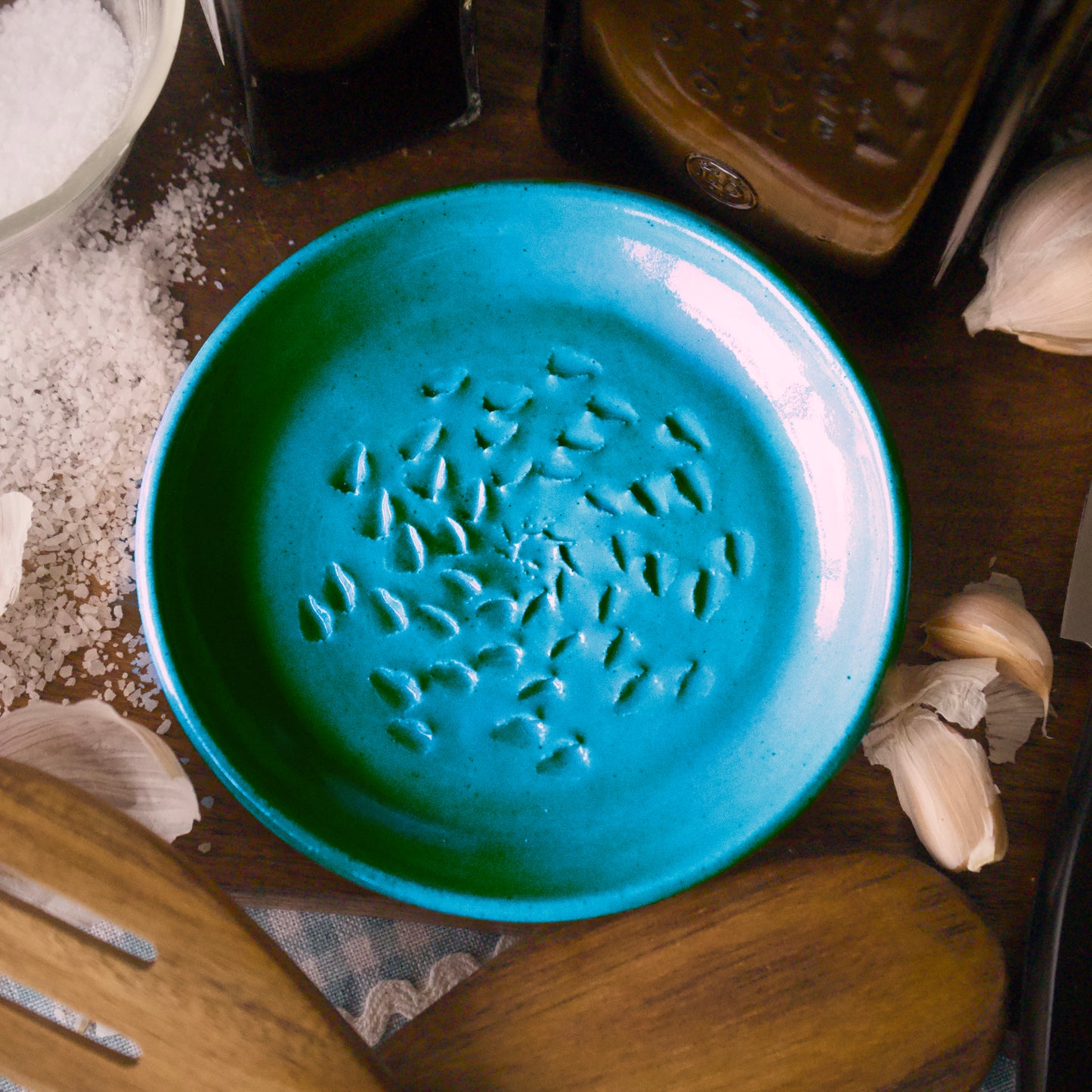 Mountain Spring Aqua Garlic Grater