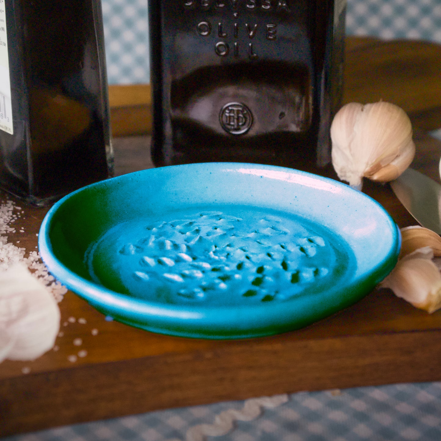 Mountain Spring Aqua Garlic Grater