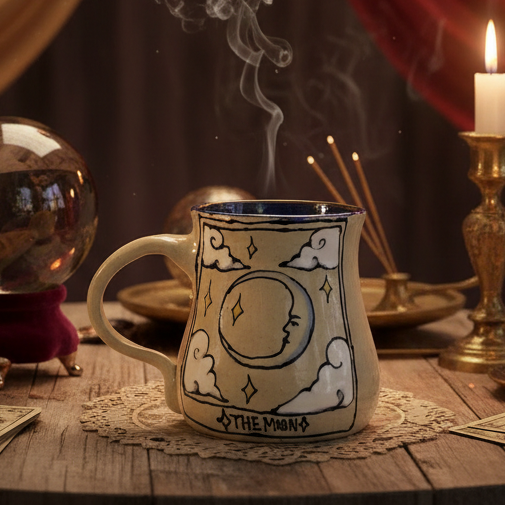 The Moon Enchanted Tarot Card Mug