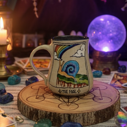 The Fool Enchanted Tarot Card Mug