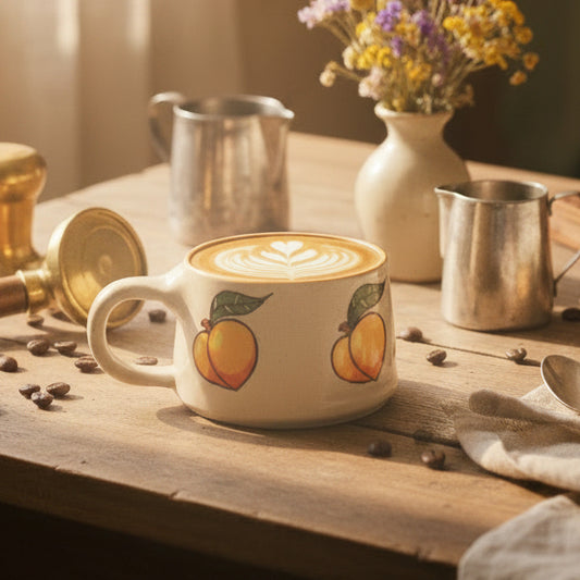 Orchard Peach Cappuccino Cup