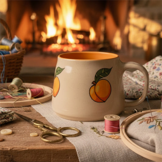 Orchard Peach Latte Cup