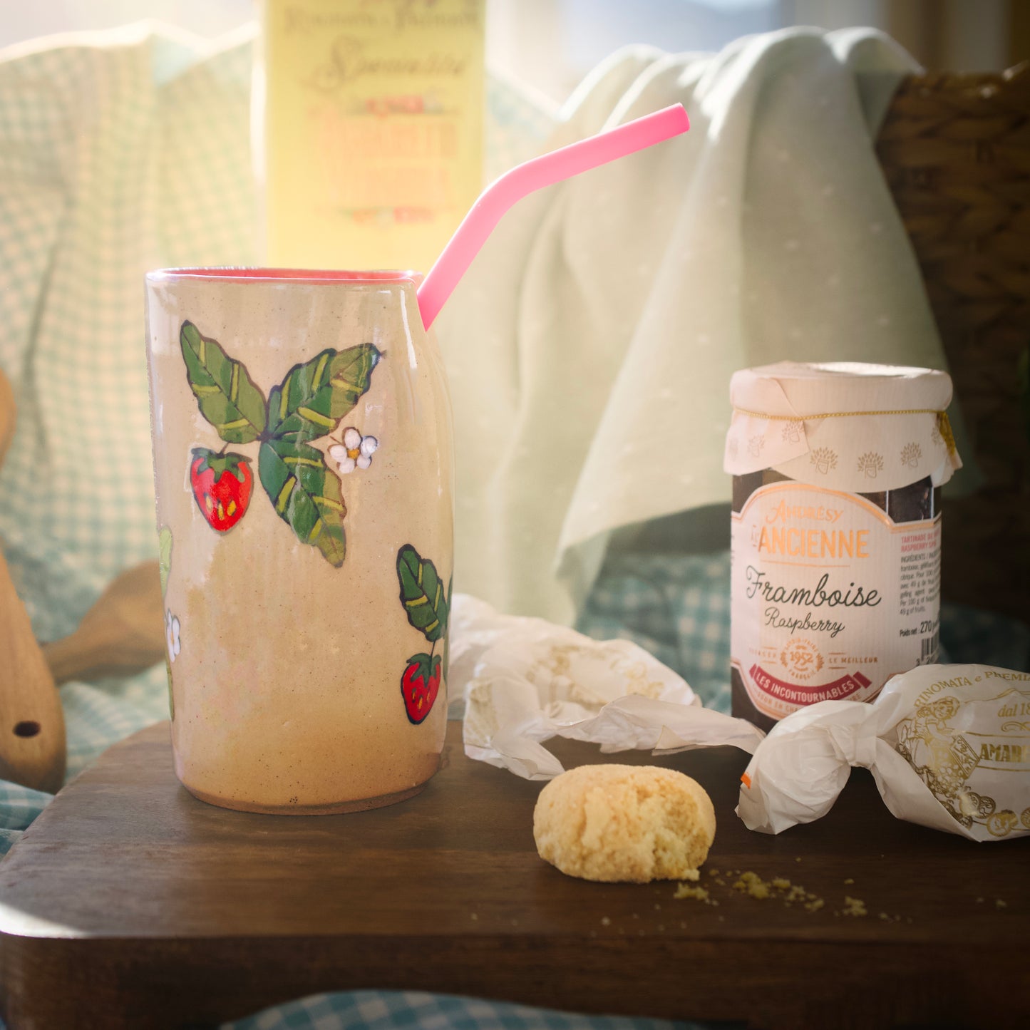 Strawberry Patch Tumbler